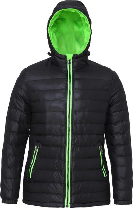 Actual product image 2786 Quilted jacket with hood Water and wind repellent (XL)