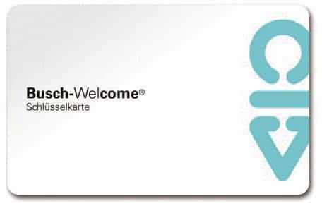 Image du produit Busch-Jaeger Welcome Accessoires Carte-clé 83173 (Carte clé)