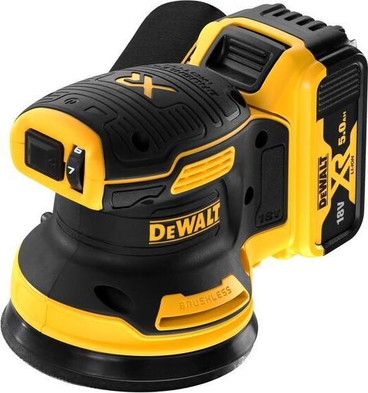 Produktbild DeWalt DCW210P2-QW Tragbares Schleifgerät Plattenschleifer 12000 OPM (Kettenschleifer)