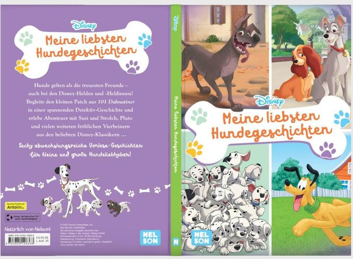 Immagine prodotto Disney Vorlesebuch: Meine liebsten Hundegeschichten (Tedesco, 2025)