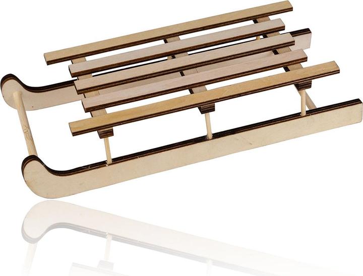 Immagine prodotto Accentra Set per la cura delle mani HELLO WINTER su una slitta di legno Fragranza: Mirtillo rosso smerigliato