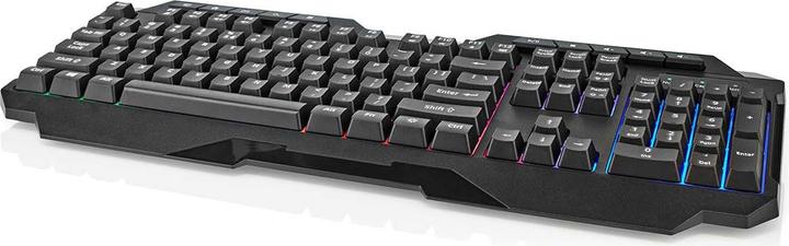 Immagine prodotto Nedis Tastiera da gioco cablata | USB Tipo-A | Tasti a membrana | LED | QWERTY | Layout USA | Lunghezza (Ing. Int., Cablato)