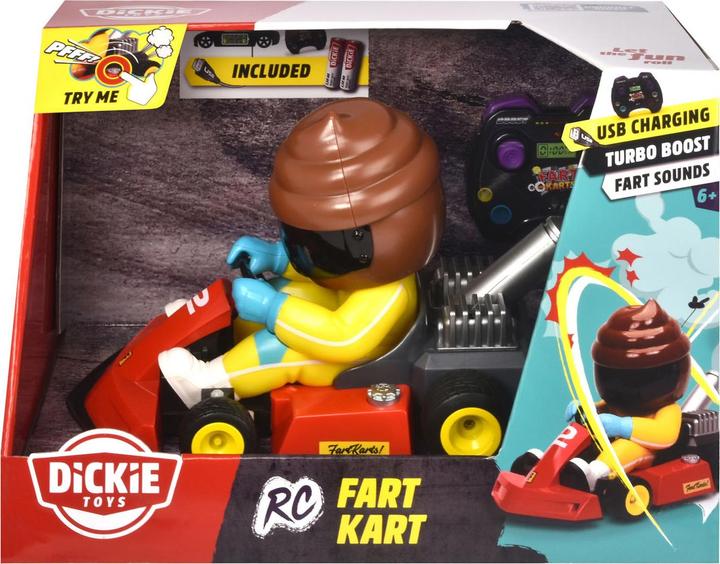 Actual product image Jada RC Fart Kart, Try Me