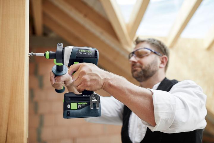Actual product image Festool Cordless drill driver TDC 18/4 5.0/4.0 I-Set (Rechargeable battery operated)