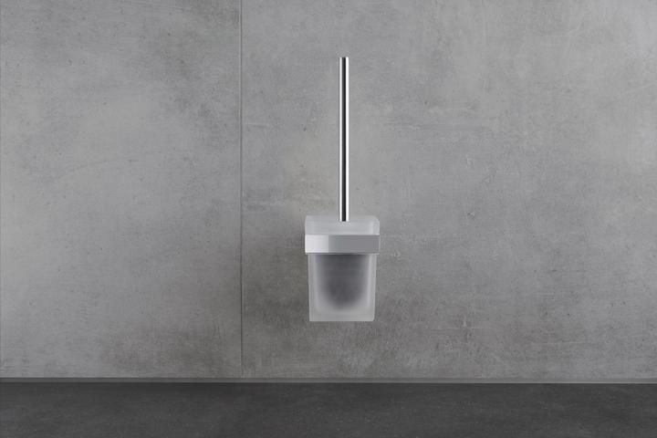 Image du produit Duravit Ensemble brosse KARREE verre chromé mat
