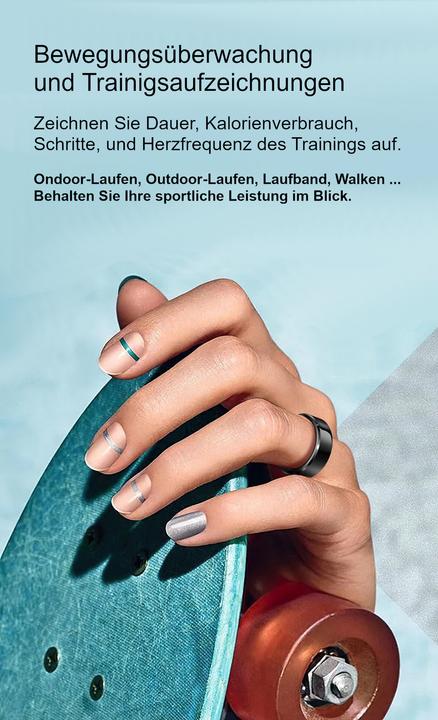 Produktbild Felixx Smart Ring SR6 (12, Silber)
