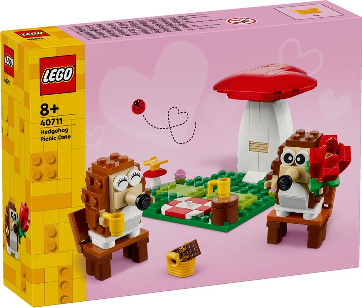 Produktbild LEGO Igel und ihr Picknick-Date (40711, LEGO Saisonale Sets)