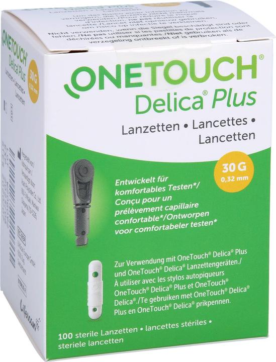 Actual product image OneTouch One Touch Delica Plus Lancets, 100 pcs LAN (Lancets)