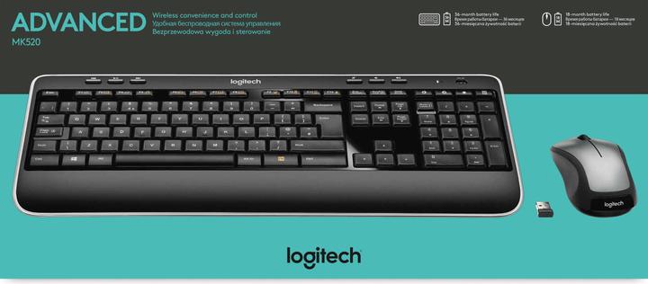 Produktbild Logitech Wireless Combo MK520 (DE, Kabellos)