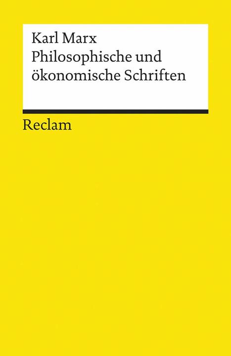 Immagine prodotto Philosophische und ökonomische Schriften (Tedesco, Carlo Marx, 2008)