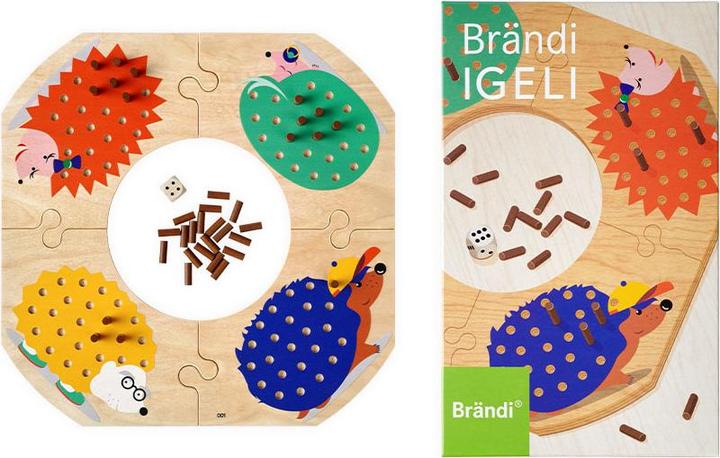 Actual product image Brändi Igeli (German, English, French)