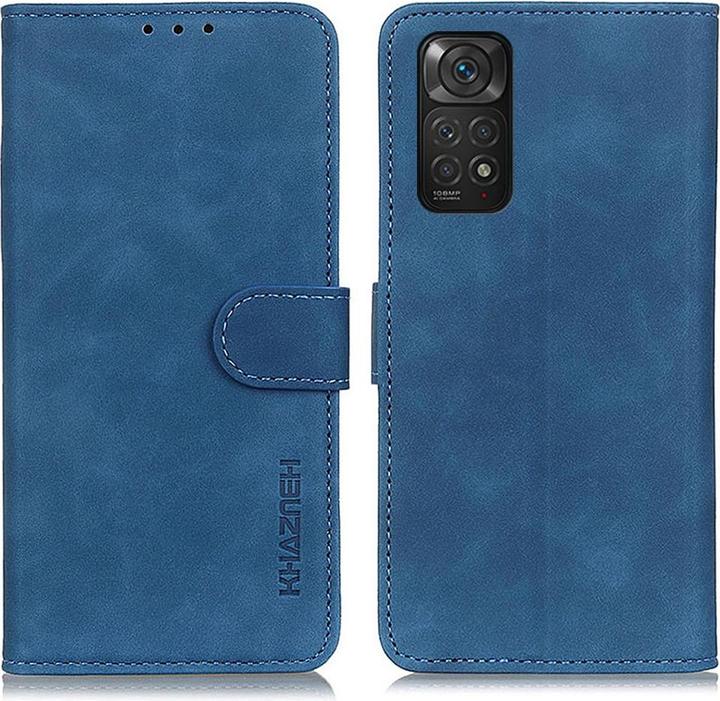 Immagine prodotto Cover-Discount Xiaomi Redmi Note 11 / 11S - Custodia in pelle blu (Xiaomi Redmi Note 11)