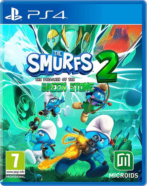 Actual product image Microids The Smurfs 2: The Prisoner of the Green Stone - Sony PlayStation 4 - Platform - PEGI 3 (PS4, EN)