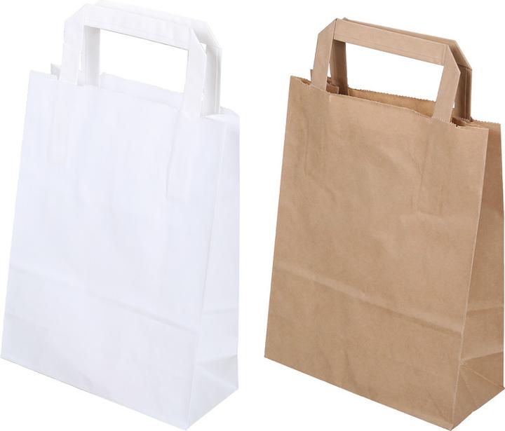 Immagine prodotto Elco Borse di carta con manico piatto (Borsa da regalo, 50 x)