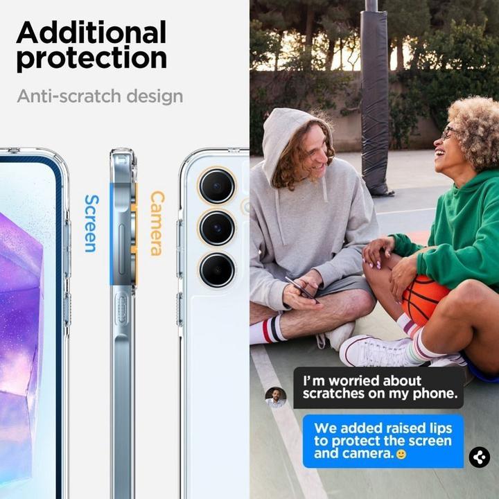 Immagine prodotto Spigen Ultra Hybrid Sam A55 5G Przezroczysty/Crystal Clear ACS07528 (Samsung Galaxy A55)