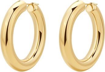 Brosway Ageless Hoop Earrings Made Of Gold-Plated Steel (Gold-platiertes Stahl)
