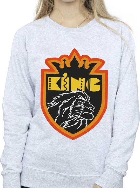 Actual product image Disney Womens/Ladies The Lion King Crest Sweatshirt (L)