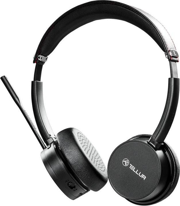 Actual product image Tellur Voice Pro Wireless Call centre headset black (Wireless, USB-C)