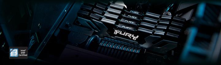 Actual product image Kingston 48GB 8800MT/s DDR5 CL42 CUDIMM Kit of 2 FURY Renegade Silver (2 x 24GB, 8800 MHz, DDR5 RAM, CU-DIMM)