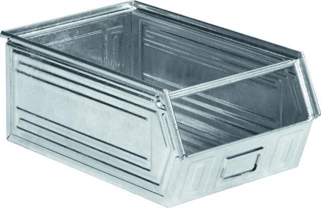 Produktbild Schäfer Shop Sichtlagerkasten mit Tragestab SSI Schäfer LF 14/7-2, Stahl, L 515 x B 322 x H 200 mm, 26 l, div....