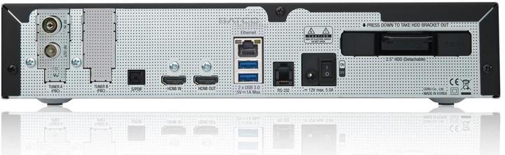 Image du produit Vu+ Duo 4K (4.10 Go, DVB-S2, DVB-S2X, DVB-C, Slot CI)