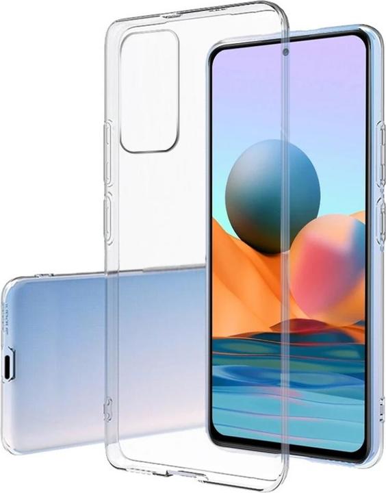 Actual product image Screenguard Xiaomi Redmi Note 10 Pro Flexible TPU Clear Case (Xiaomi Redmi Note 10 Pro)