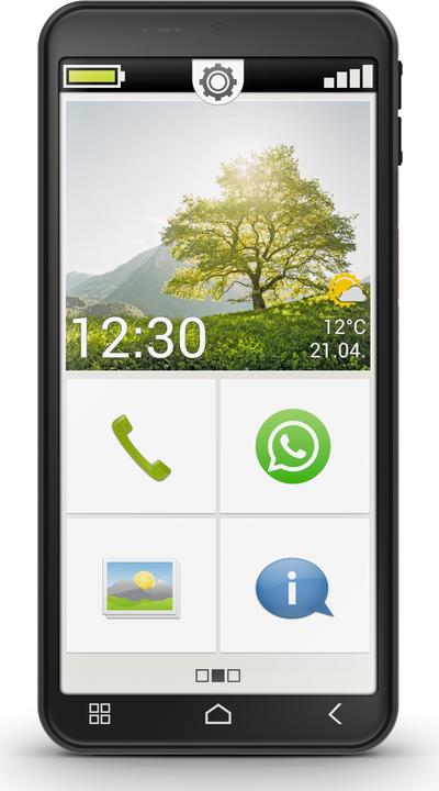 Produktbild Emporia Smart.7 lite (128 GB, Schwarz, 5.45", Single SIM, 13 Mpx, 4G)