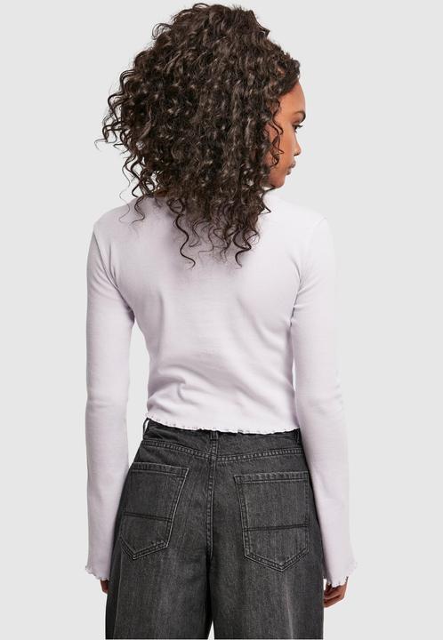 Actual product image Urban Classics Ladies Cropped Rib Cardigan (5XL)