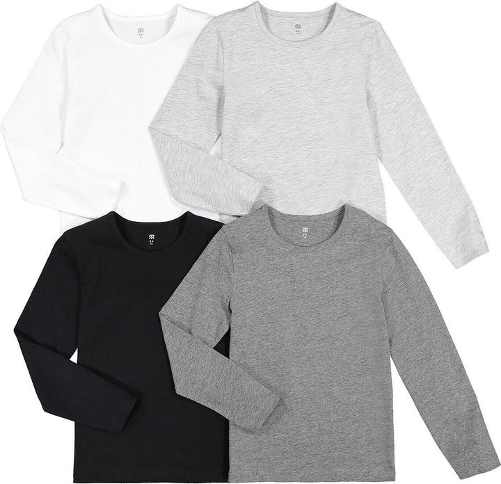 La Redoute Collections 4er-Pack Unterhemden