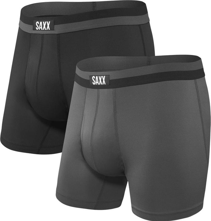 Actual product image SAXX Underwear Sport Mesh Bb Fly 2pk (S)