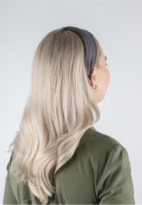 Immagine prodotto Trisa Capelli - Fascia per capelli a maglia larga, grigia