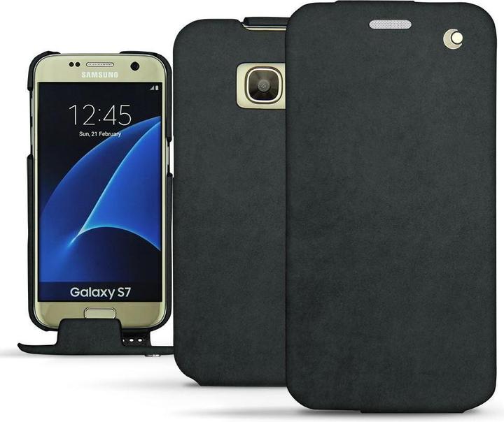 Productafbeelding Noreve Lederen omslag verticaal (Samsung Galaxy S7)
