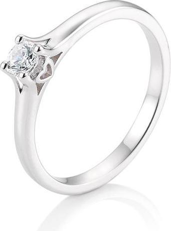 Immagine prodotto Breuning 4 griffe incastonate fino a 0,30 ct. (57, Oro 750/18 K)