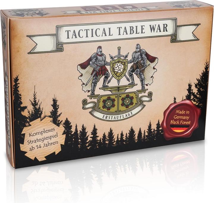 Actual product image Tactical Table War The strategic base-building tabletop board game from the Black Forest (German)