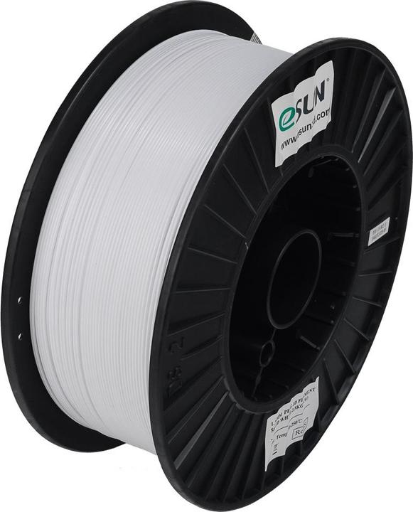 Produktbild eSUN PETG 1,75mm SOLID WHITE 2,5kg (PET, 1.75 mm, 2500 g, Weiss)