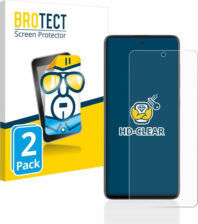 Actual product image BROTECT Screen Protector Clear (2 Piece, Samsung Galaxy A51)