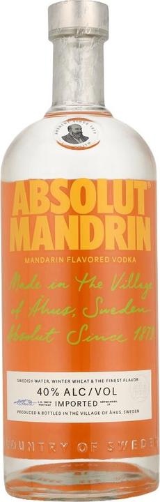 Image du produit Absolut Mandrin (1 x 100 cl)