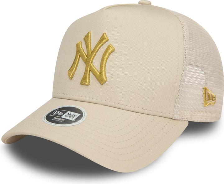 Image du produit New Era Femme Trucker Cap - METALLIC New York Yankees beige