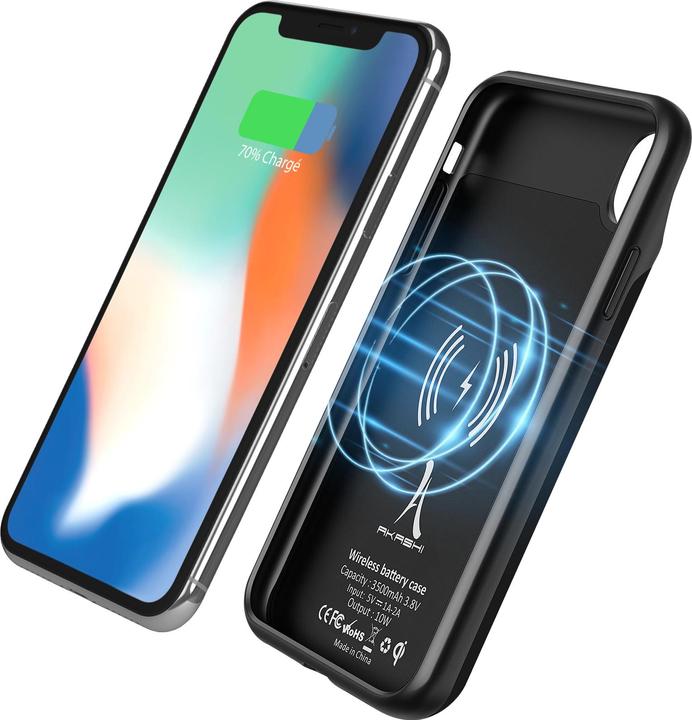 Produktbild Akashi COQUE BATTERIE 3500 MAH IPHONE X/XS- (Apple iPhone X)