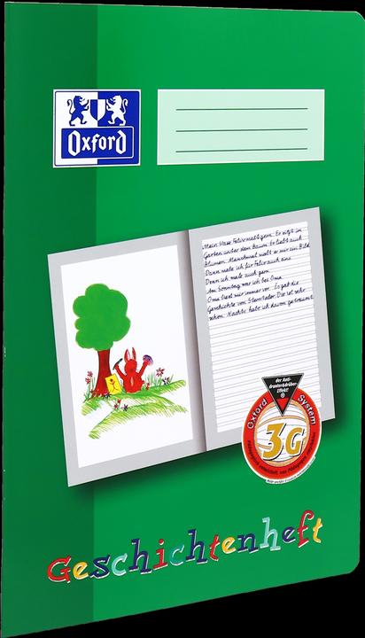 Produktbild Oxford Geschichtenheft, A4 (A4, Weicher Einband)