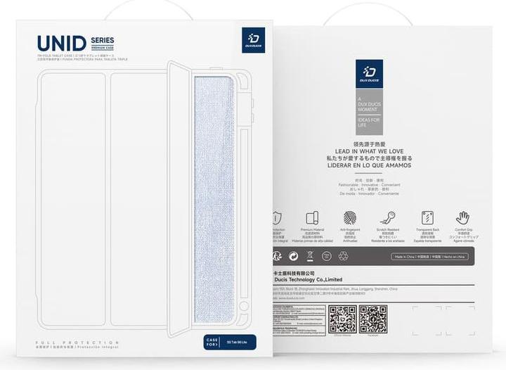 Image du produit Dux Ducis Unid Series Housse en cuir pour livre (Galaxy Tab S6 Lite (2022))