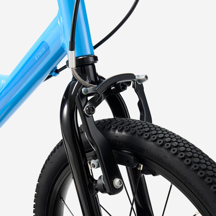 Actual product image Btwin Kinderfahrrad 16 Zoll Discover 500 blau (16")