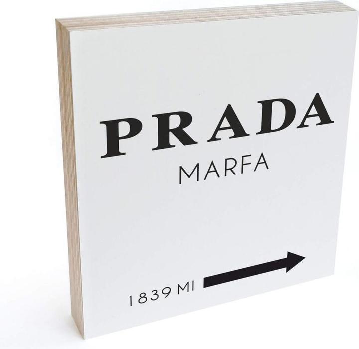 Image du produit Trenddeko à poser - Prada Marfa (15 x 15 cm)