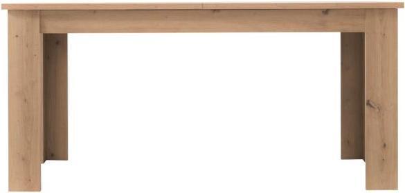 Actual product image Homestyle4u Extendable dining table (160.5 x 90.5 x 76.5 cm)