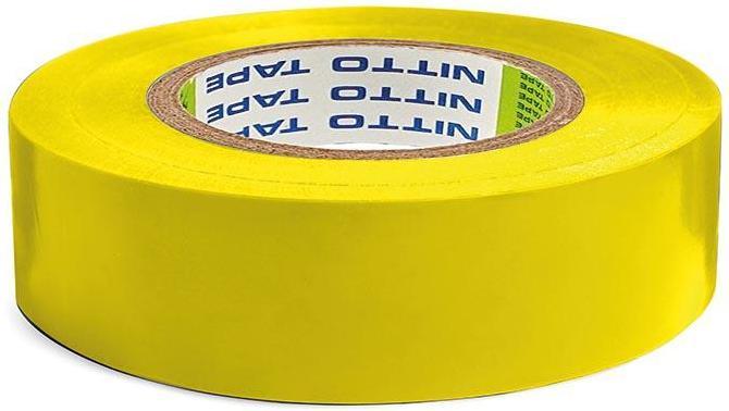 Nitto INSULATING TAPE - YELLOW - 19 mm x 20 m (19 mm)