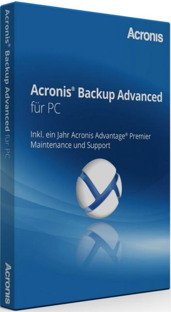 Actual product image Acronis Backup Advanced for PC 11.5 Renewal (9 User, 12 months)