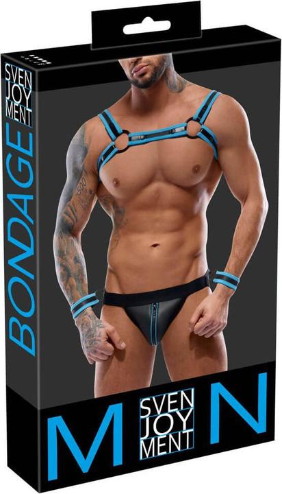 Svenjoyment Men's Jock set black/blue XL (XL)