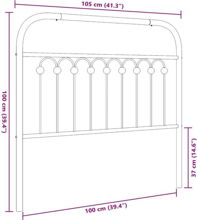 Image du produit VidaXL Kwabina (105 x 3 x 100 cm)