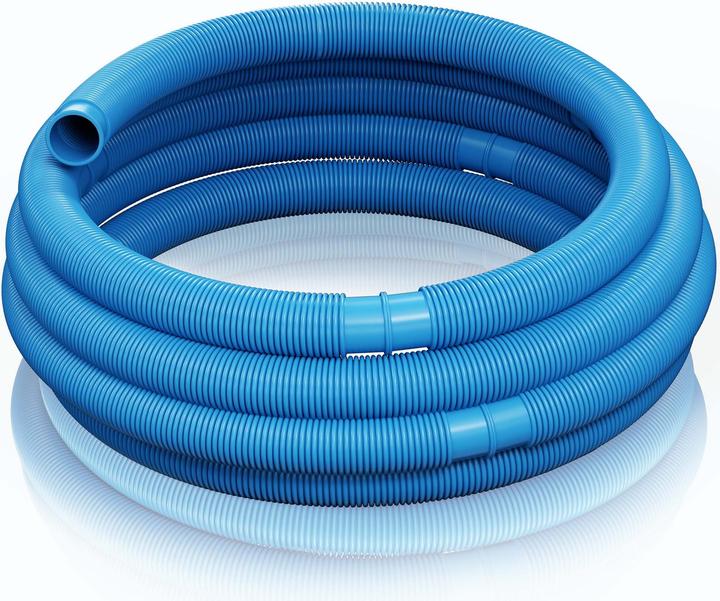 Produktbild Wiltec Poolschlauch 21 m ⌀32 mm Schwimmbadschlauch mit Muffe Saugschlauch