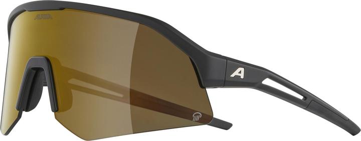Immagine prodotto ALPINA SPORTS Sonic HR Q (Nero opaco, Oro)